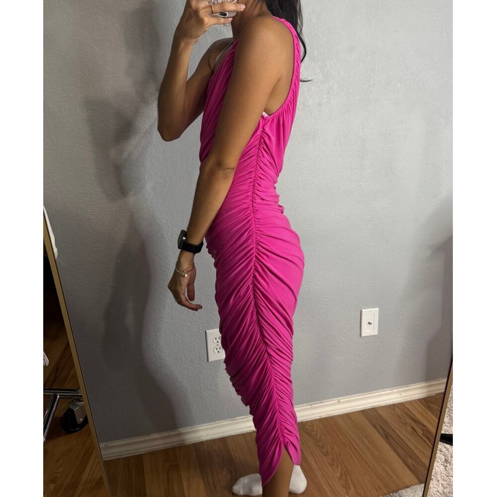 Norma Kamali X REVOLVE Diana Gown Pink size Small - Picture 3 of 8